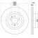 Discos de freno 8DD 355 125-251 Hella