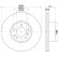 Discos de freno 8DD 355 127-101 Hella