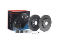 KIT DE PLACAS DE DISCO VE KT 08 035 Brembo
