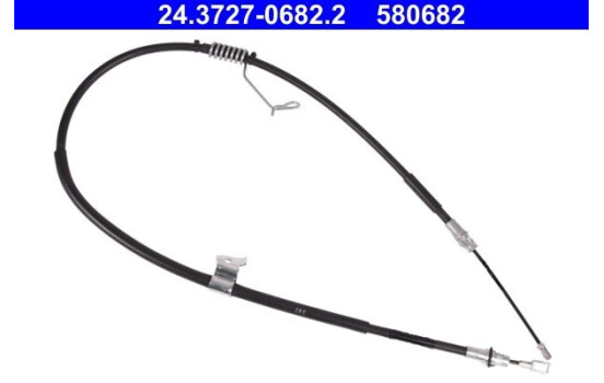Cable de tracción, freno de estacionamiento 24.3727-0682.2 ATE, Imagen 2