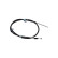 Cable de tracción, freno de estacionamiento BHC-5708 Kavo parts, Miniatura 2