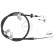 Cable de tracción, freno de estacionamiento K10040 ABS
