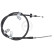 Cable de tracción, freno de estacionamiento K10040 ABS, Miniatura 2