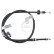 Cable de tracción, freno de estacionamiento K10064 ABS, Miniatura 2