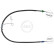 Cable de tracción, freno de estacionamiento K10093 ABS