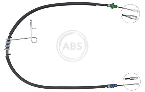 Cable de tracción, freno de estacionamiento K10093 ABS