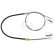 Cable de tracción, freno de estacionamiento K10102 ABS