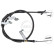Cable de tracción, freno de estacionamiento K10124 ABS