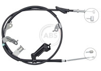 Cable de tracción, freno de estacionamiento K10164 ABS