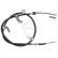 Cable de tracción, freno de estacionamiento K10170 ABS