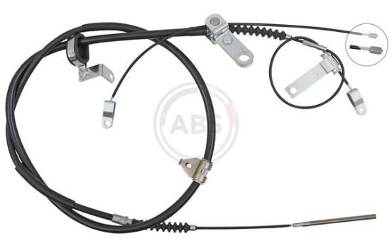 Cable de tracción, freno de estacionamiento K12545 ABS