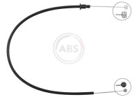 Cable de tracción, freno de estacionamiento K12861 ABS
