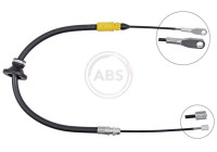 Cable de tracción, freno de estacionamiento K13921 ABS