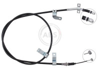 Cable de tracción, freno de estacionamiento K16053 ABS