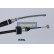 Cable de tracción, freno de estacionamiento, Miniatura 2