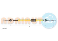 Cable de tracción, freno de estacionamiento