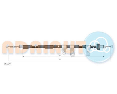Cable de tracción, freno de estacionamiento