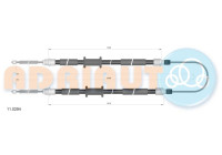 Cable de tracción, freno de estacionamiento