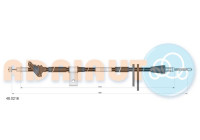 Cable de tracción, freno de estacionamiento