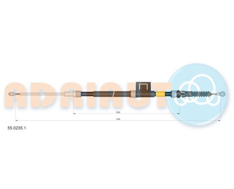 Cable de tracción, freno de estacionamiento