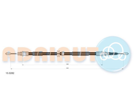 Cable de tracción, freno de estacionamiento