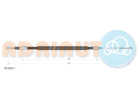 Cable de tracción, freno de estacionamiento