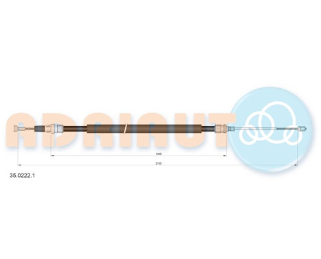 Cable de tracción, freno de estacionamiento