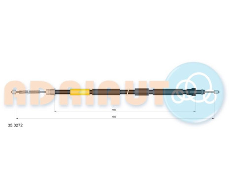 Cable de tracción, freno de estacionamiento
