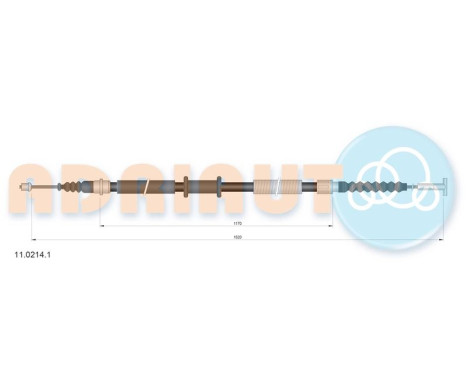 Cable de tracción, freno de estacionamiento