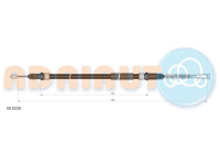 Cable de tracción, freno de estacionamiento