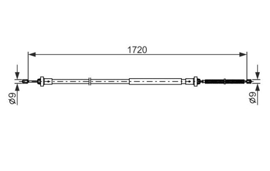 Cable de tracción, freno de estacionamiento, Imagen 5