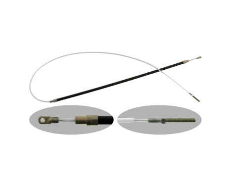 Cable del freno de mano 01751 FEBI