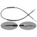 Cable del freno de mano 100563 FEBI