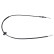 cable del freno de mano 108022 FEBI