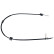 cable del freno de mano 109235 FEBI