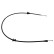 Cable del freno de mano 22644 FEBI