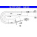 Cable del freno de mano 24.3727-0180.2 ATE