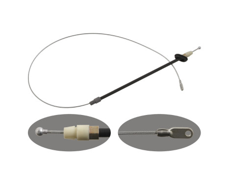 Cable del freno de mano 29845 FEBI