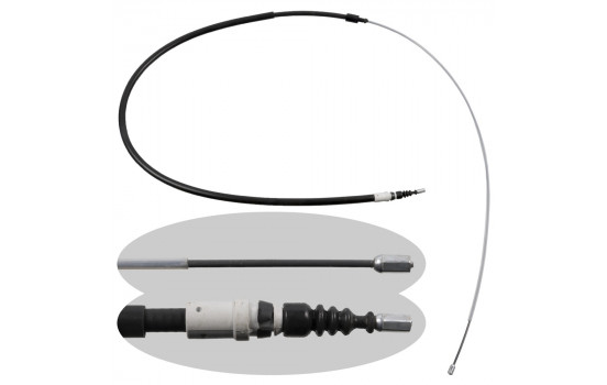 Cable del freno de mano 49628 FEBI