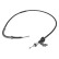 Cable del freno de mano ADB114603 Blue Print