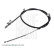 Cable del freno de mano ADC446142 Blue Print, Miniatura 2