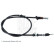 Cable del freno de mano ADC446197 Blue Print, Miniatura 2
