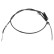 Cable del freno de mano ADC446205 Blue Print
