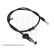 Cable del freno de mano ADC446210 Blue Print, Miniatura 2