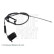 Cable del freno de mano ADG046136 Blue Print, Miniatura 2