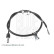 Cable del freno de mano ADG046222 Blue Print, Miniatura 2