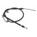 Cable del freno de mano ADG046269 Blue Print