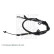 Cable del freno de mano ADG04663 Blue Print, Miniatura 2