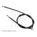 Cable del freno de mano ADG04668 Blue Print, Miniatura 2
