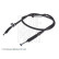 Cable del freno de mano ADG04681 Blue Print, Miniatura 2
